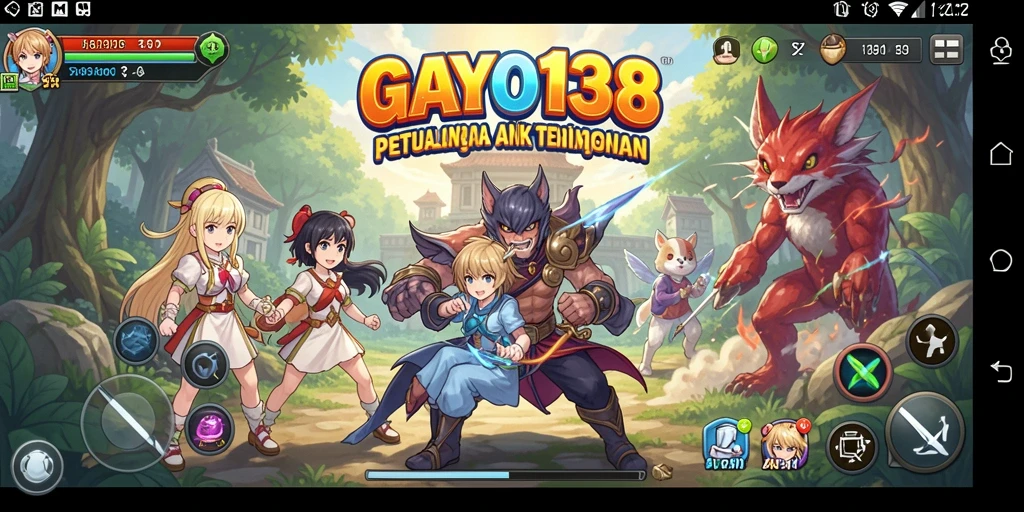 GAMBAR: Tampilan menarik gameplay GAYO138 dalam dunia Anime.