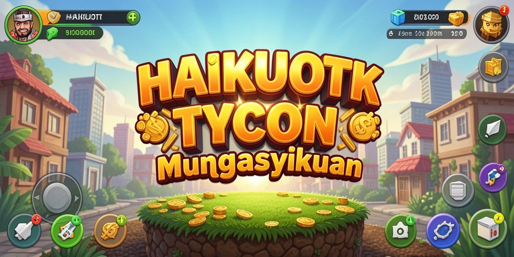 Tampilan menarik dari gameplay HAIKUOTK yang melibatkan strategi Tycoon.